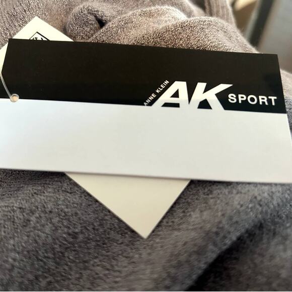 NWT $69 Anne Klein Sport Libby Loose Fit Sweater, Heather Grey, Women’s Large - Picture 2 of 4